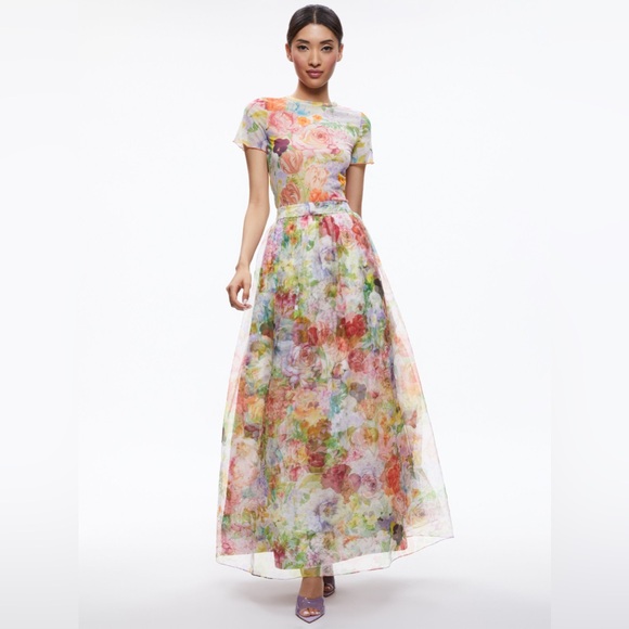 Floral Maxi Skirt - Picture 4 of 16